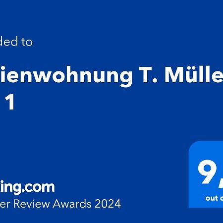 Ferienwohnung T. Muellers | Nr. 1 Kövenig Kültér fotó